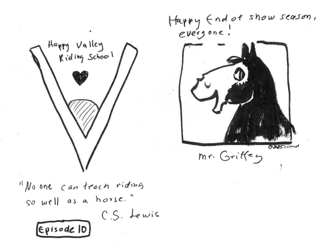Cartoon image of Happy Valley Riding School, Vol 9.