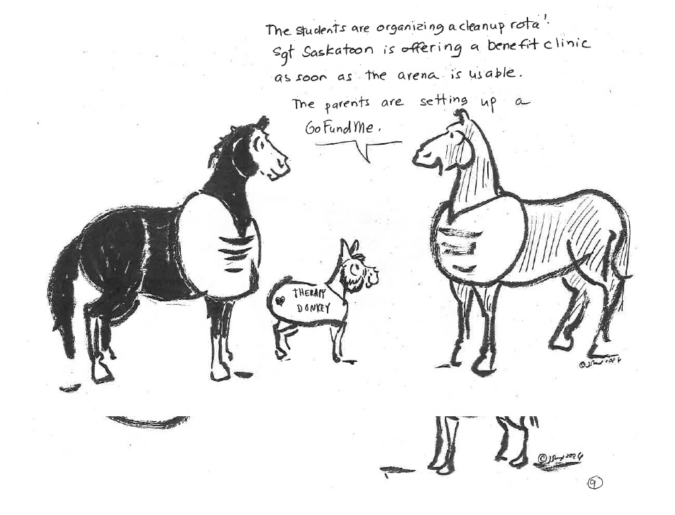 Happy Valley Riding School cartoon thumbnail