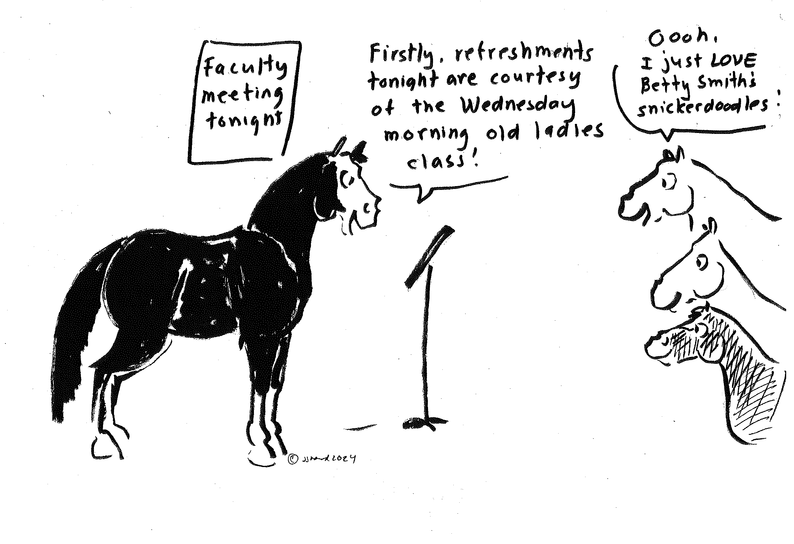 Happy Valley Riding School cartoon thumbnail