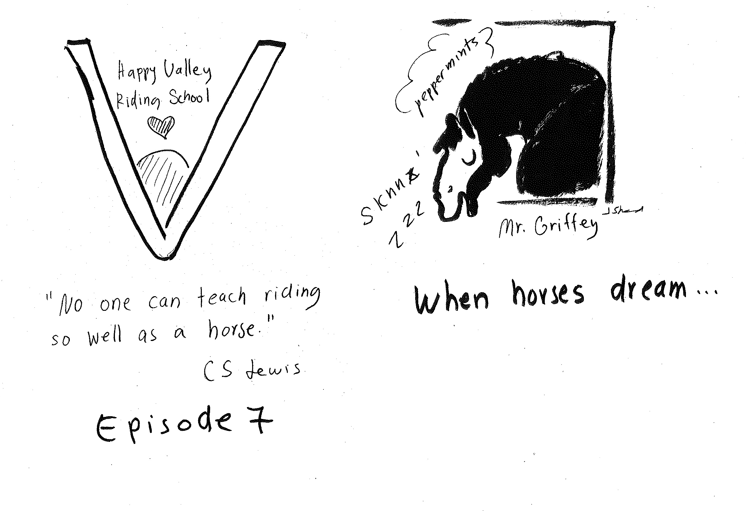 Happy Valley Riding School cartoon thumbnail