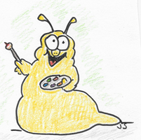 Banana Slug Cartoon